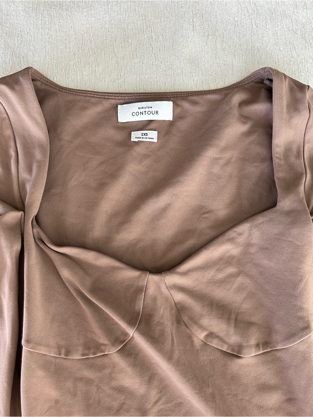 Babaton Contour Bodysuit in Brown